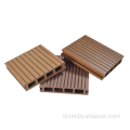 WPC Waterproof Decking Lantai Kayu Solid Luar Ruang